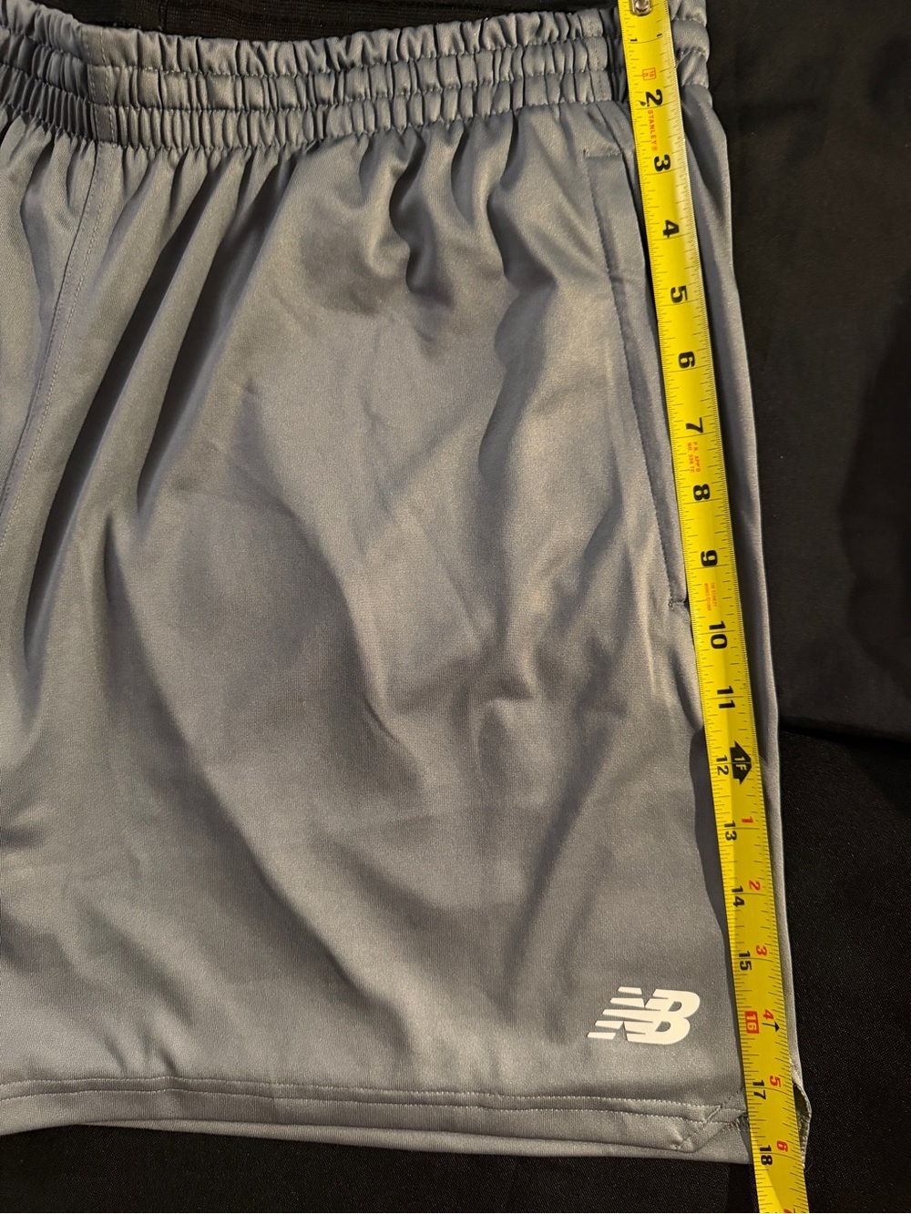 “NWT” New Balance Men’s Activate Tech Shorts (GunMetal) - Size XL (TMMS763) - Picture 8 of 16